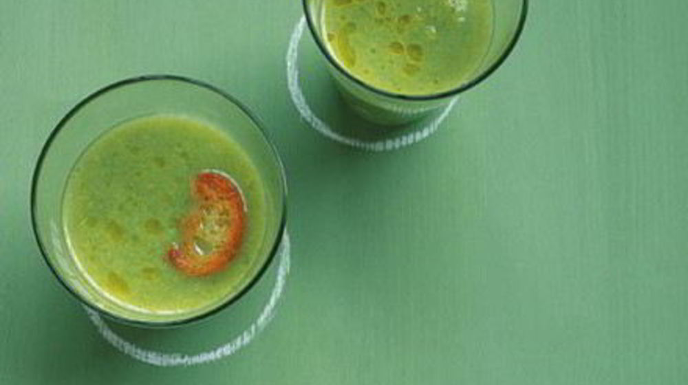 Как приготовить гаспачо из лука-порея