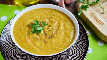 Рецепт Гаспачо с кабачками Остренький