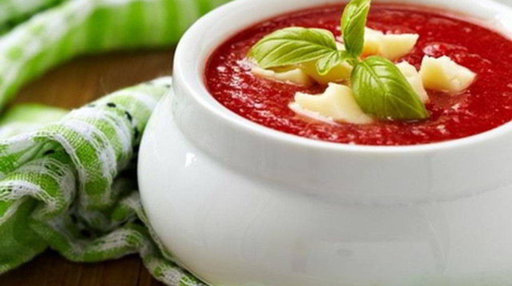 Как приготовить гаспачо с сыром