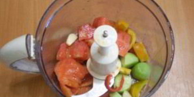 Рецепт гаспачо сыроедческого