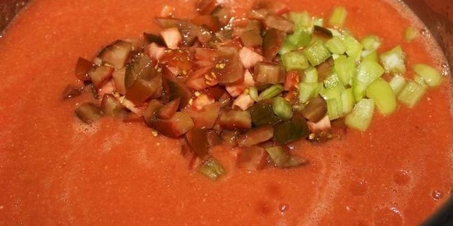 Рецепт гаспачо томатного
