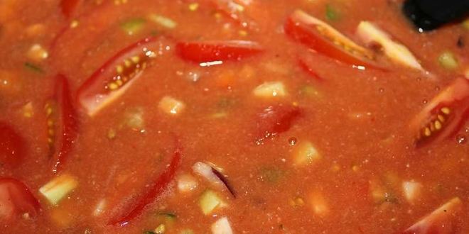 Рецепт гаспачо томатного