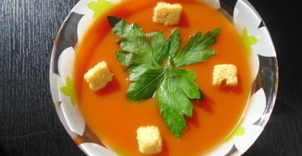 Рецепт арбузного гаспачо с базиликом