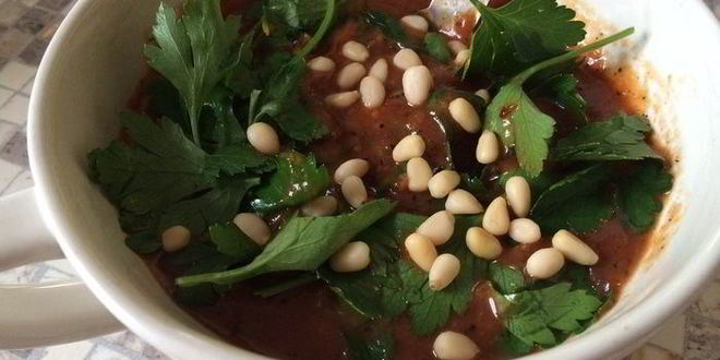 Рецепт копченого гаспачо