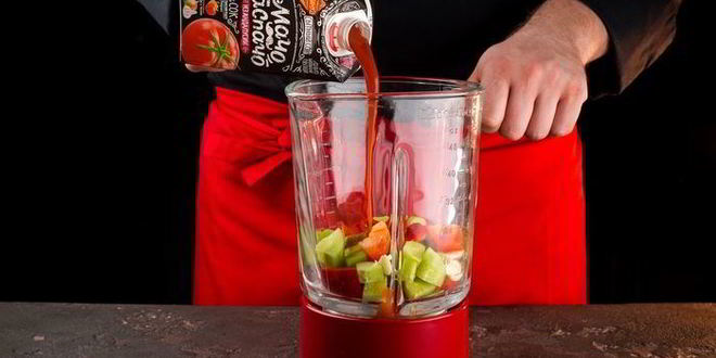 Рецепт летнего гаспачо