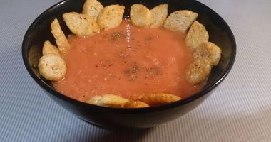 Рецепт Острого гаспачо с кабачком