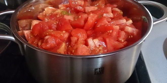 Рецепт острого гаспачо с кабачком