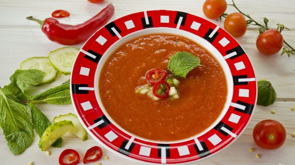 Как приготовить суп гаспачо из помидоров
