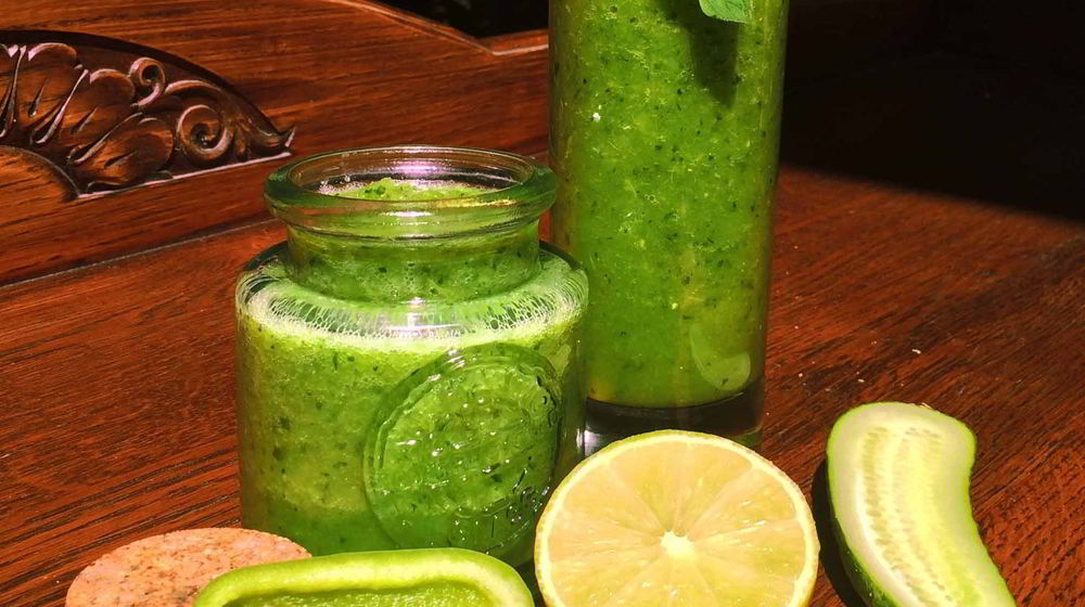 Как приготовить зеленого гаспачо дачного смузи