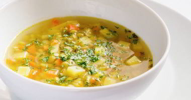 Рецепт Горохового постного супа с солеными огурчиками