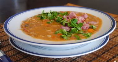 Рецепт Горохового супа из свиной рульки