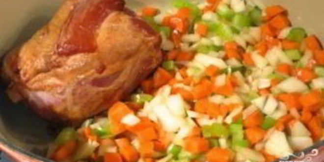 Рецепт горохового супа из свиной рульки