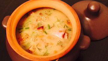 Рецепт Горохового супа на свиных ребрах