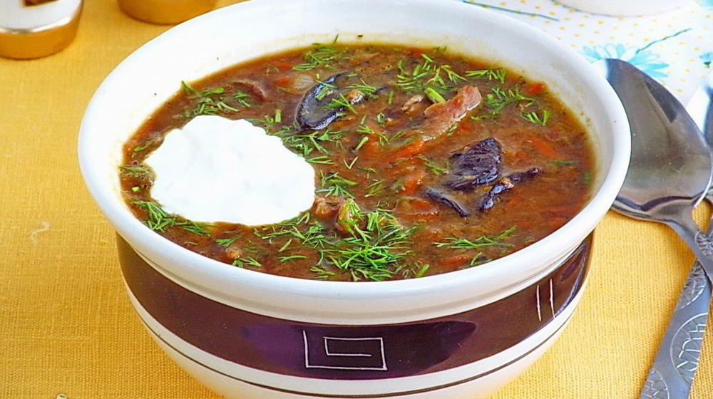 Как приготовить гороховый суп с грибами