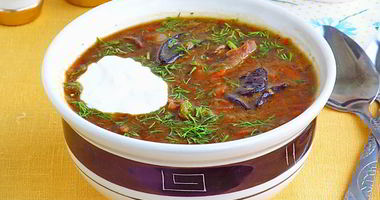 Рецепт Горохового супа с грибами