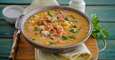 Рецепт Горохового супа с копченой курицей в мультиварке