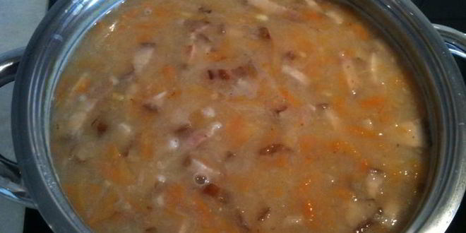 Рецепт просто горохового супчик