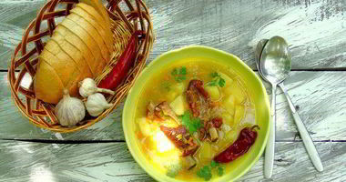 Рецепт Пряного горохового супа