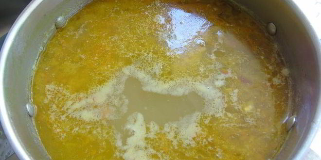 Рецепт пряного горохового супа