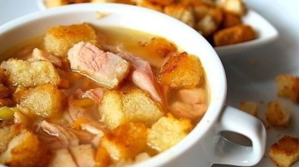 Как приготовить суп гороховый с копченостями в мультиварке