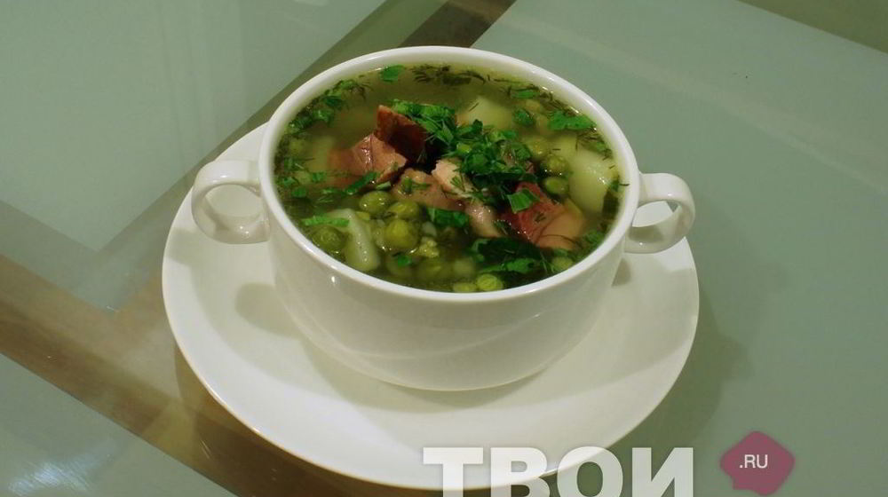 Как приготовить суп гороховый с ветчиной