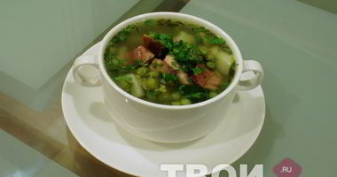 Рецепт Супа горохового с ветчиной