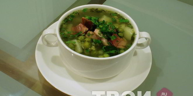 Рецепт супа горохового с ветчиной