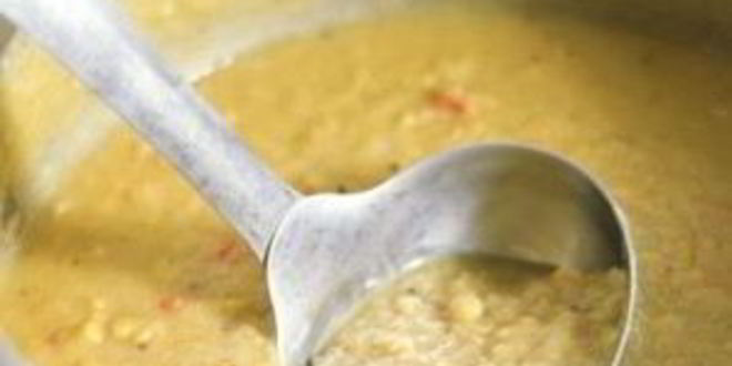 Рецепт вегетарианского горохового супа