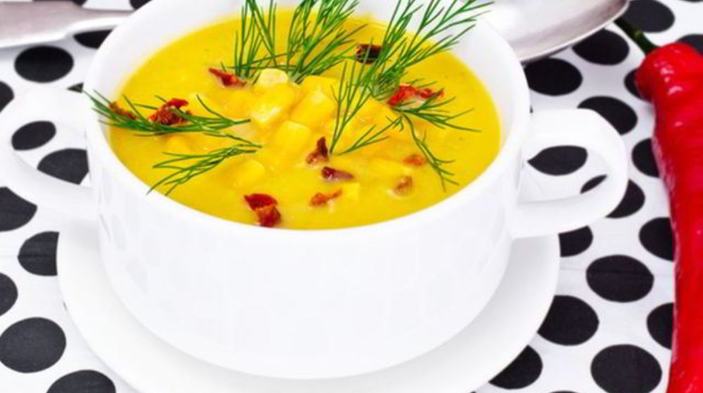 Как приготовить ямайский кукурузно-гороховый острый суп со специями