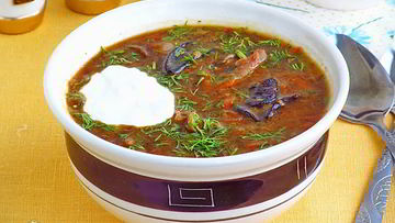 Рецепты грибного супа