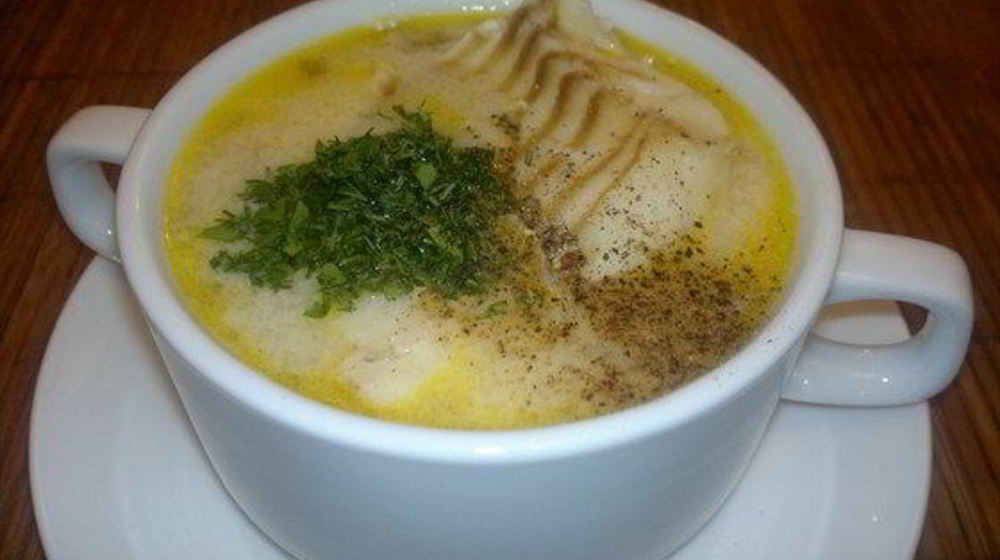 Как приготовить густой рыбный суп с овощами и сливками