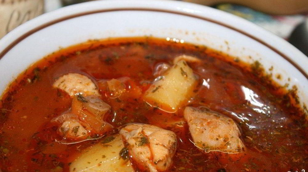 Как приготовить густой суп со свининой