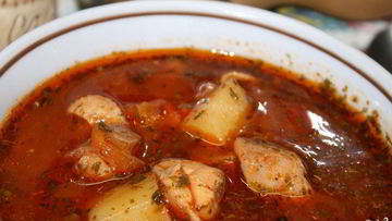 Рецепт Густого супа со свининой