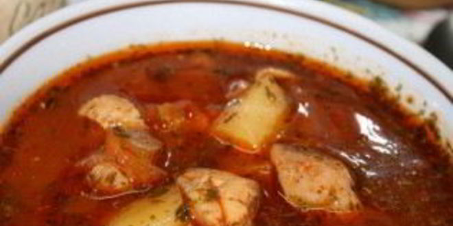 Рецепт густого супа со свининой