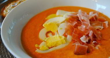 Рецепт Испанского холодного супа Сальморехо