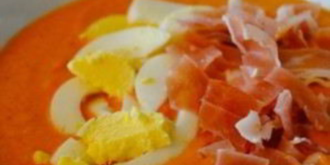 Рецепт испанского холодного супа сальморехо