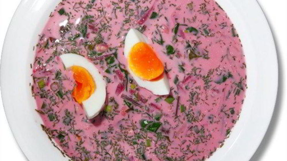 Как приготовить холодника на свекольном квасе