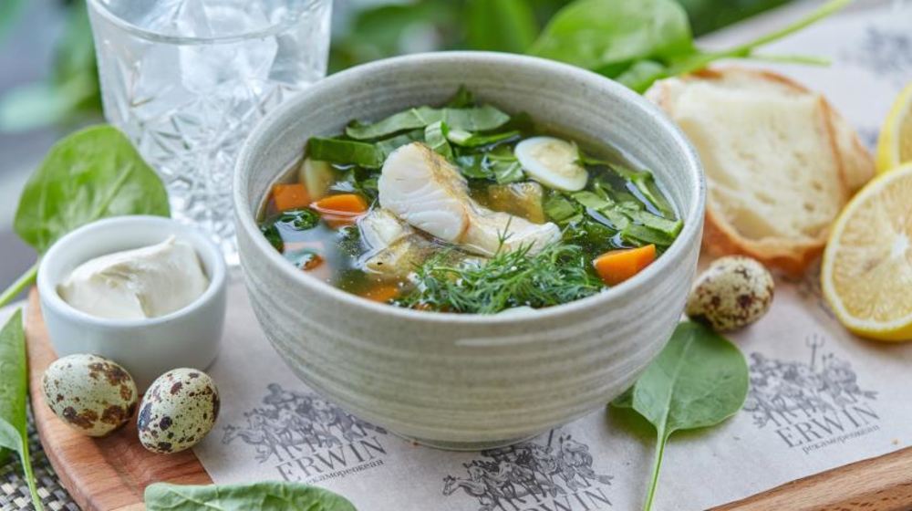 Как приготовить холодника с копченым судаком и сметаной