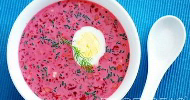 Рецепт Холодника со свеклой на кефире