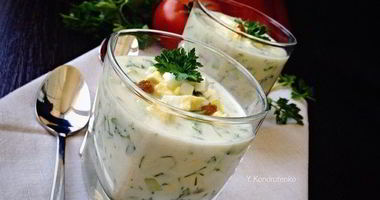 Рецепт Холодного йогуртового супа