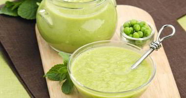 Рецепт Холодного супа из кабачков с мятой