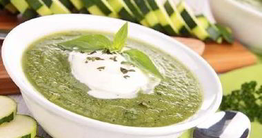 Рецепт Холодного супа-пюре из кабачков