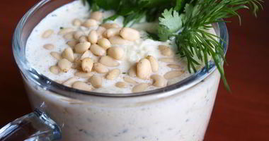 Рецепт Холодного супа-пюре из кольраби