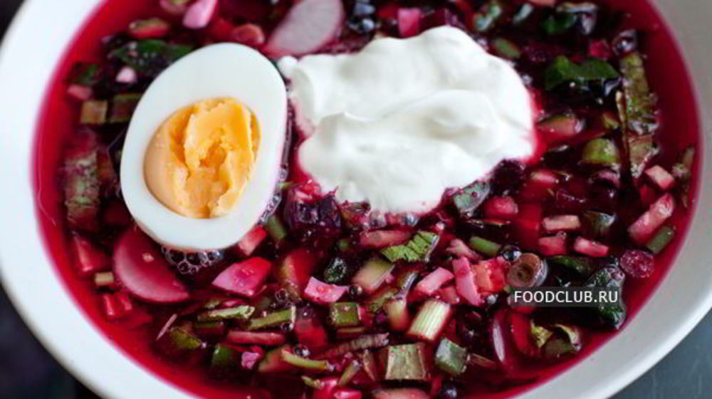 Как приготовить холодный свекольный суп