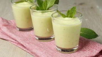 Рецепт Легкого холодного супа из огурца