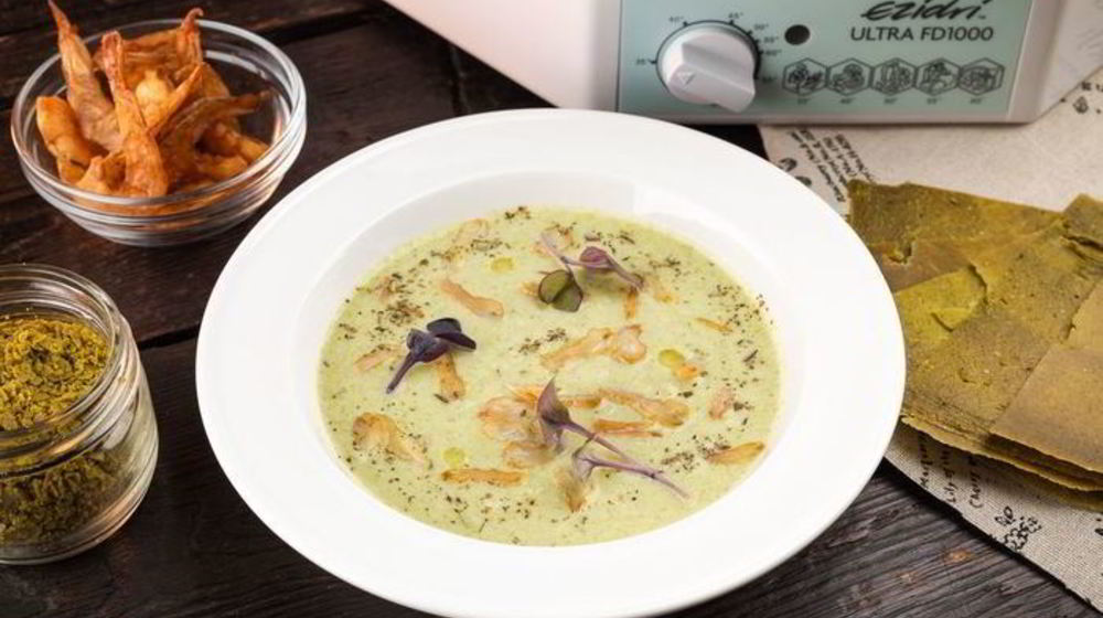 Как приготовить крем-суп из брокколи с креветками