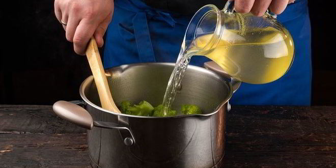 Рецепт крема-супа из брокколи с креветками