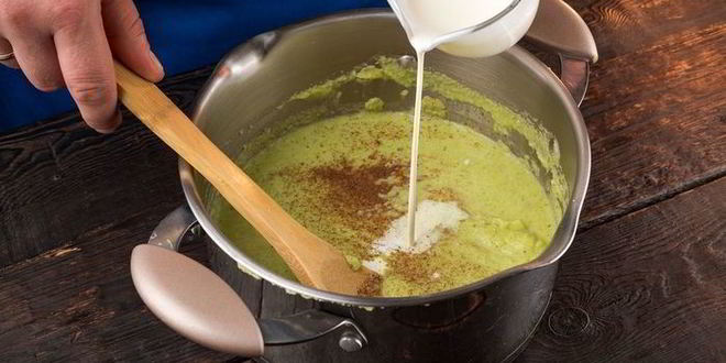 Рецепт крема-супа из брокколи с креветками