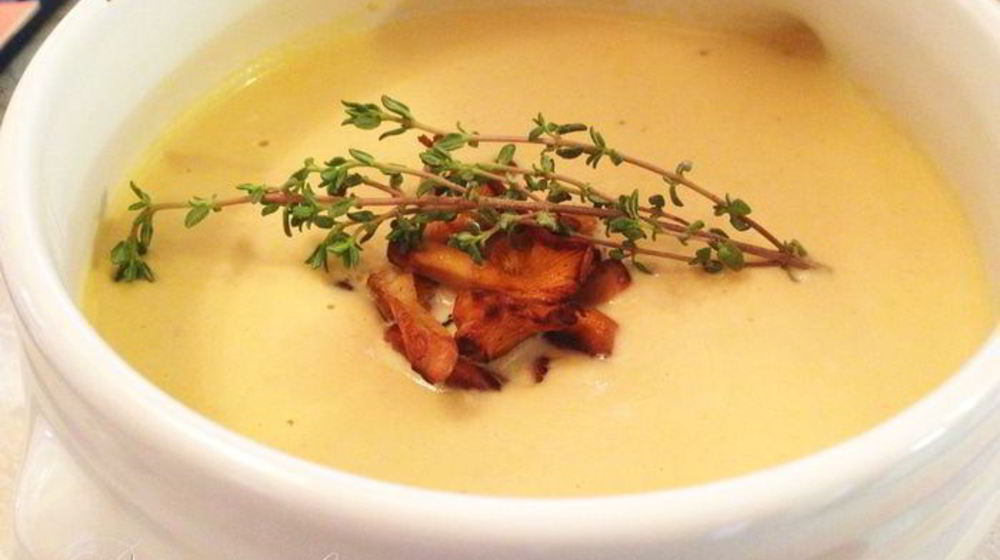 Как приготовить крем-суп из лисичек