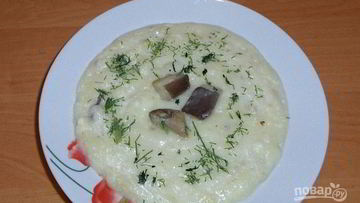 Рецепт Крема-супа из сушеных грибов